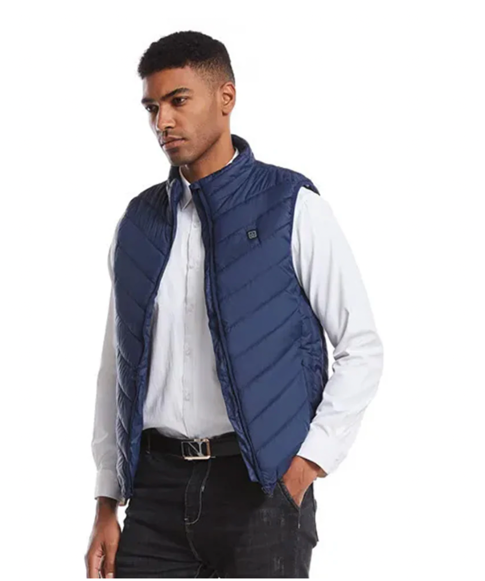 Gilets chauffants sans manche
