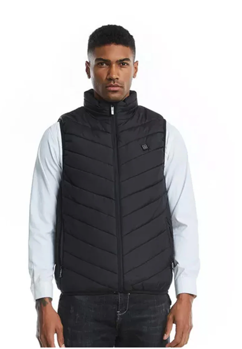 Gilets chauffants sans manche