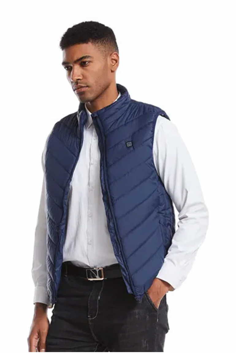 Gilets chauffants sans manche