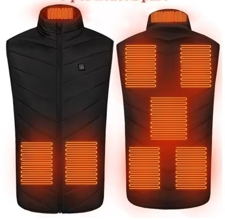 Gilets chauffants sans manche
