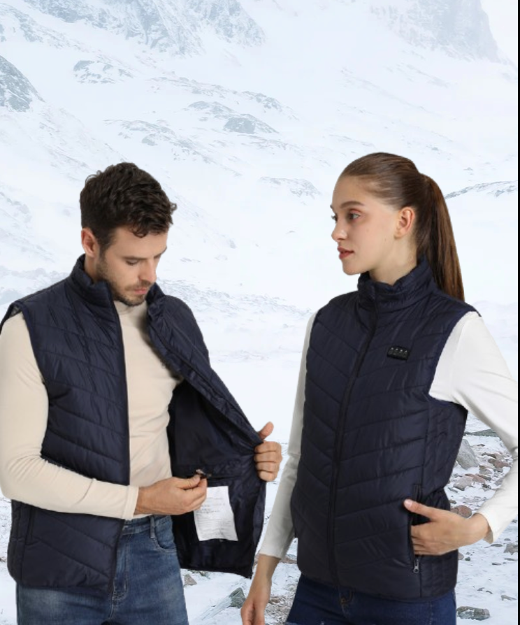 Gilets chauffants sans manche