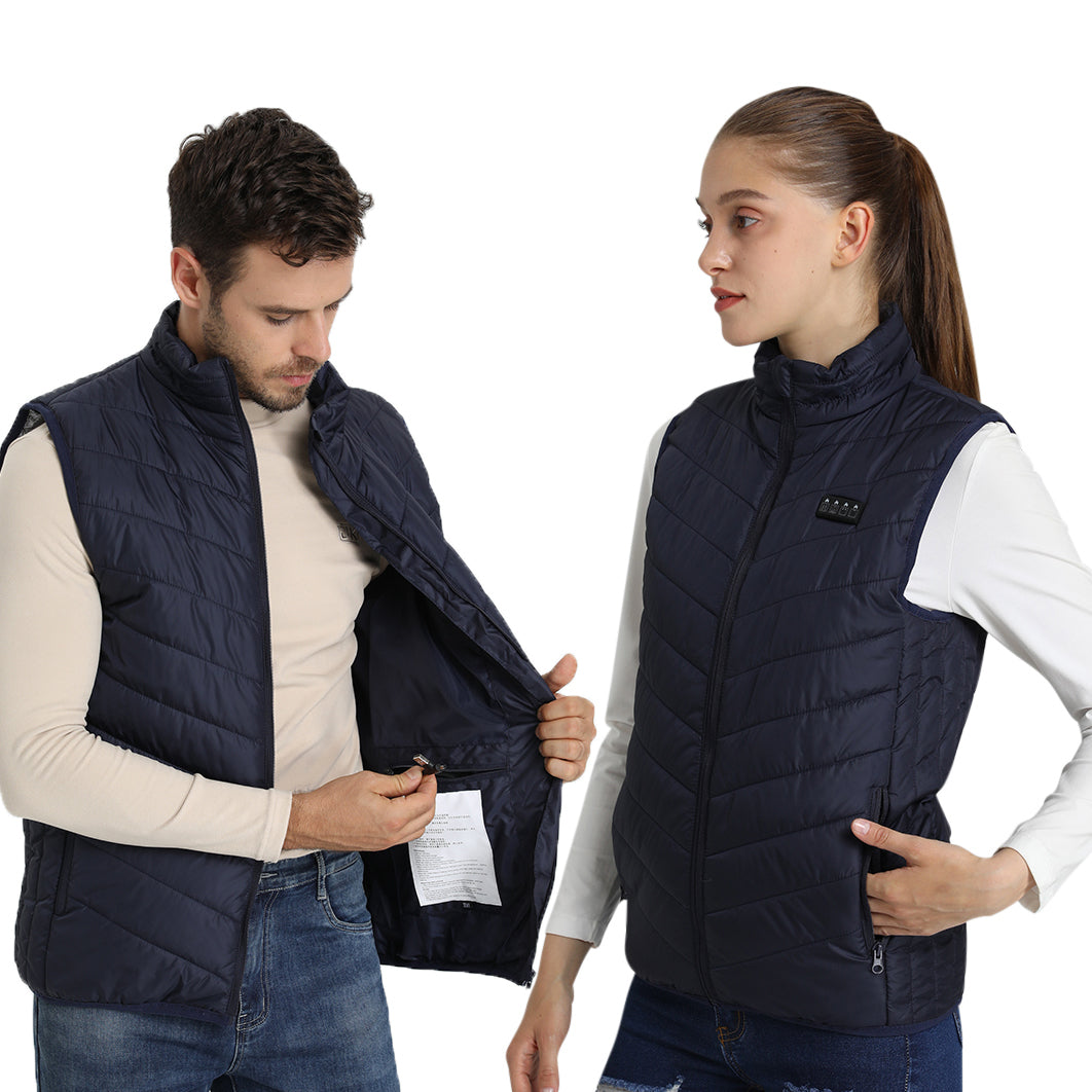 Gilets chauffants sans manche