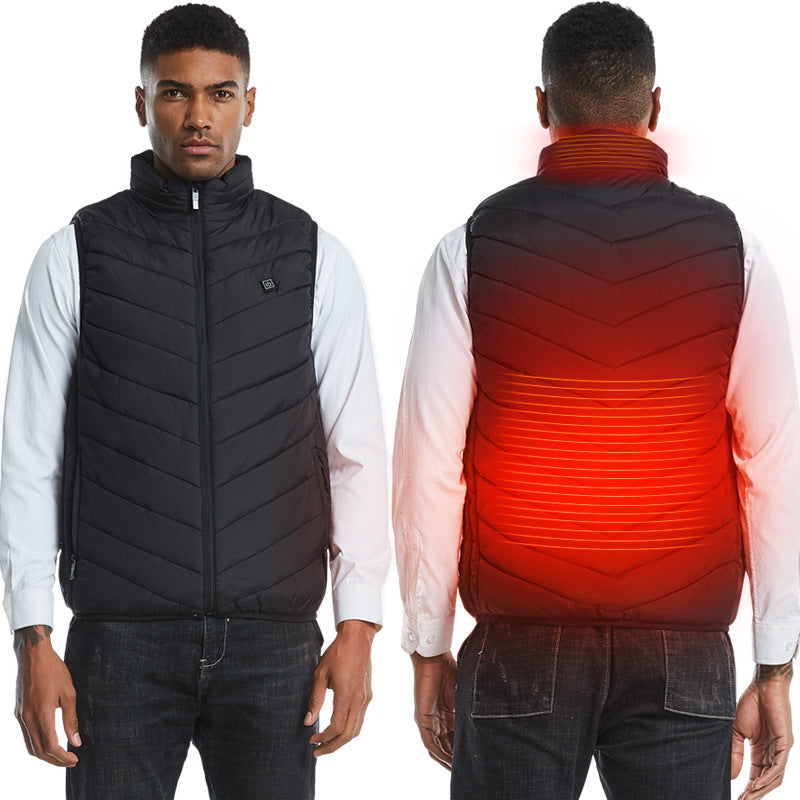 Gilets chauffants sans manche