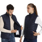 Gilets chauffants sans manche